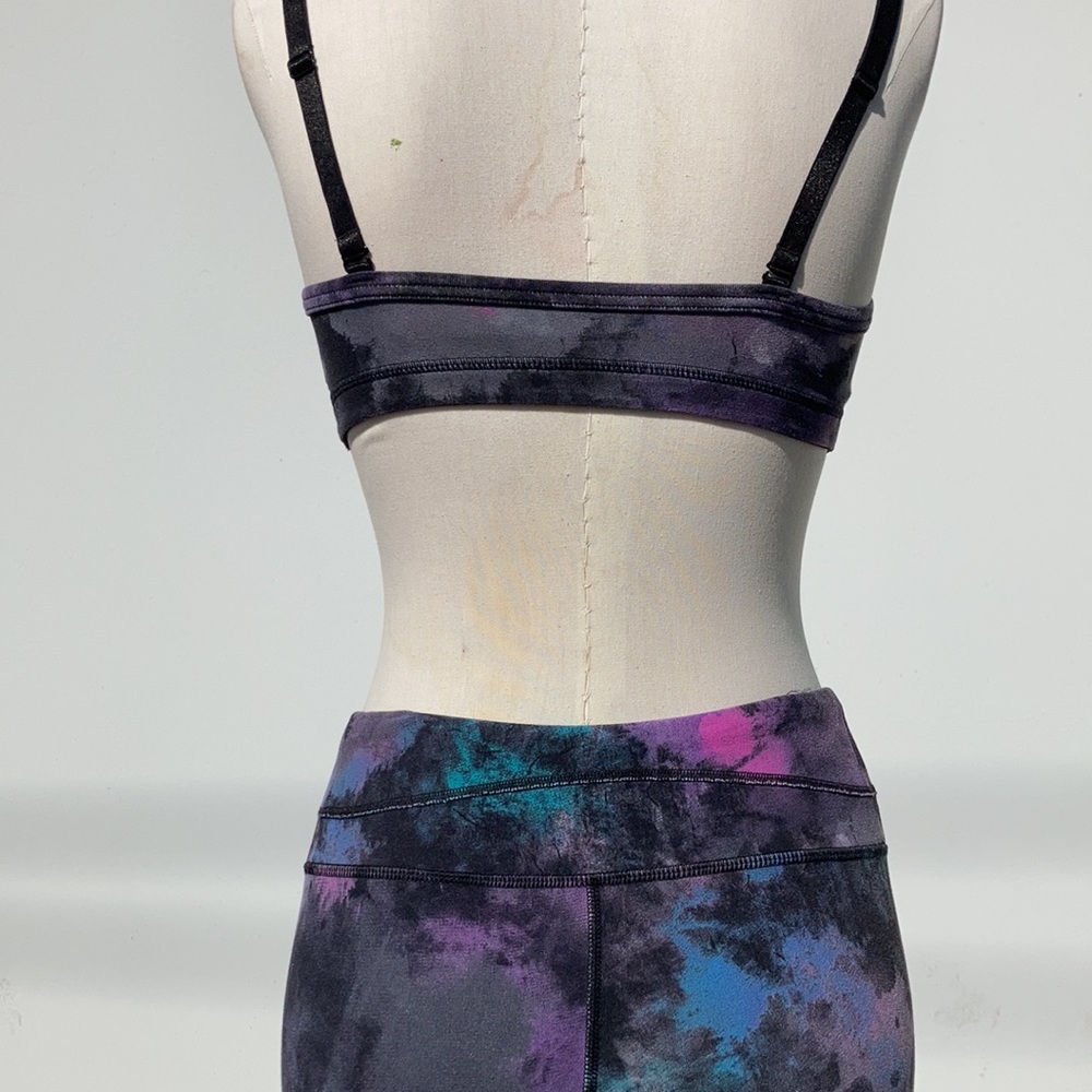Lucy Tie Dye Matching Yoga Bra Top & Legging - Picture 6 of 15
